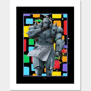 Alphonse Elric Fullmetal Alchemist Brotherhood Hagane no Renkinjutsushi Color Posters and Art